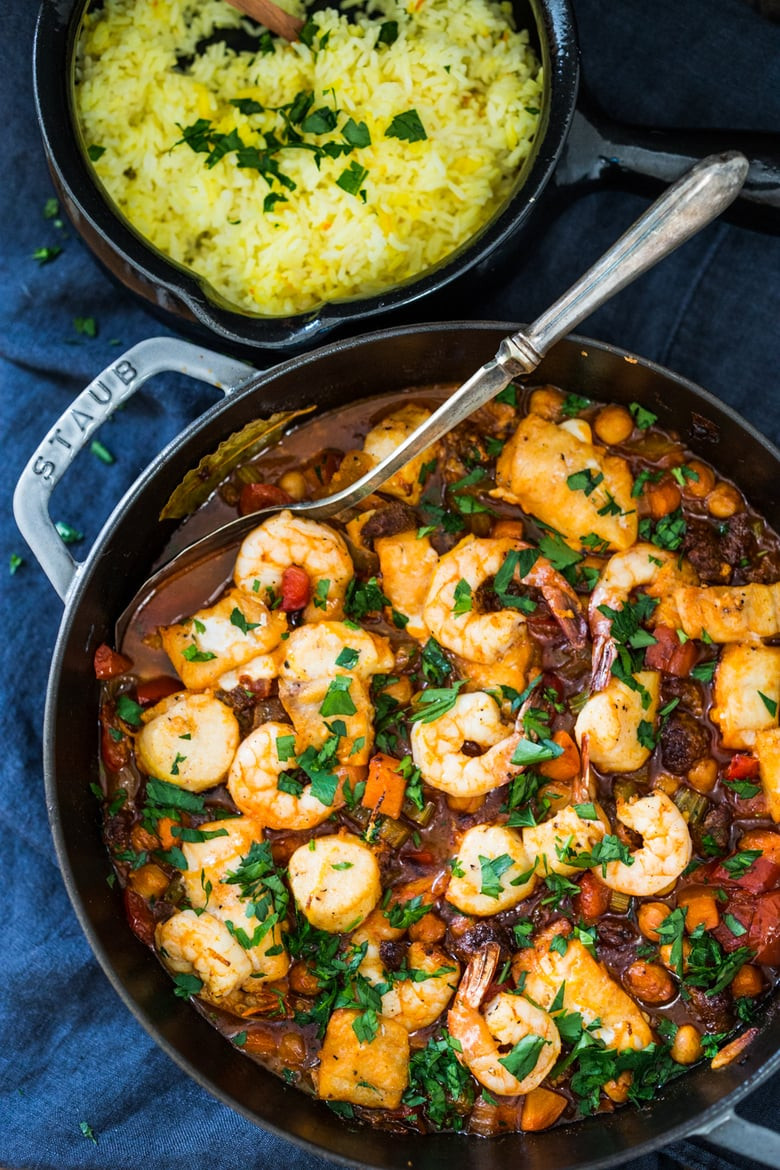 Spanish Seafood Stew
 20 Simple Healthy Fish & Seafood Recipes