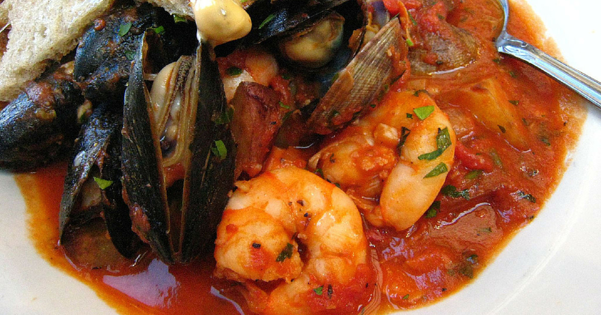 Spanish Seafood Stew
 The Chew Spanish Seafood Stew Zarzuela de Mariscos