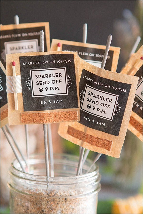 Sparklers For Wedding Favors
 Top 10 Unique Wedding Favor Ideas Your Guests Love Oh