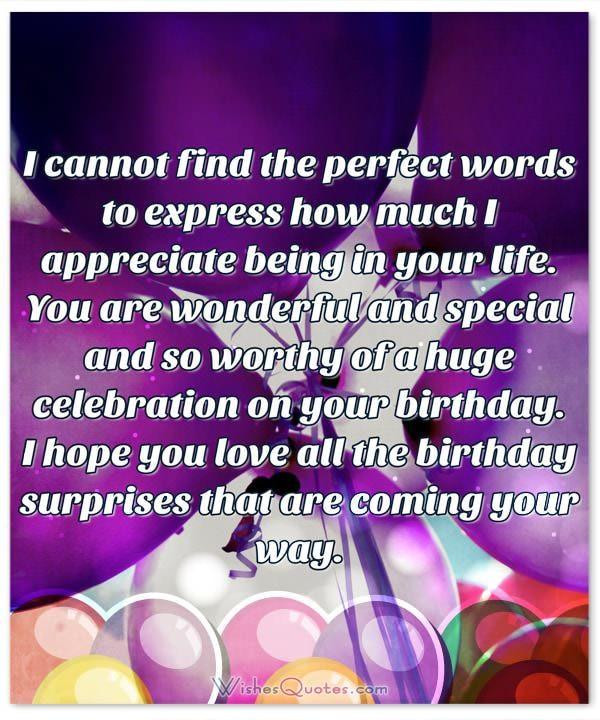 Special Friend Birthday Wishes
 Deepest Birthday Wishes and for Someone Special in