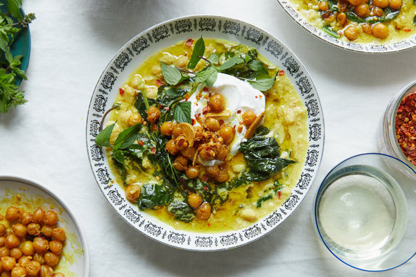Spiced Chickpea Stew With Coconut And Turmeric
 Spiced Chickpea Stew With Coconut and Turmeric Recipe