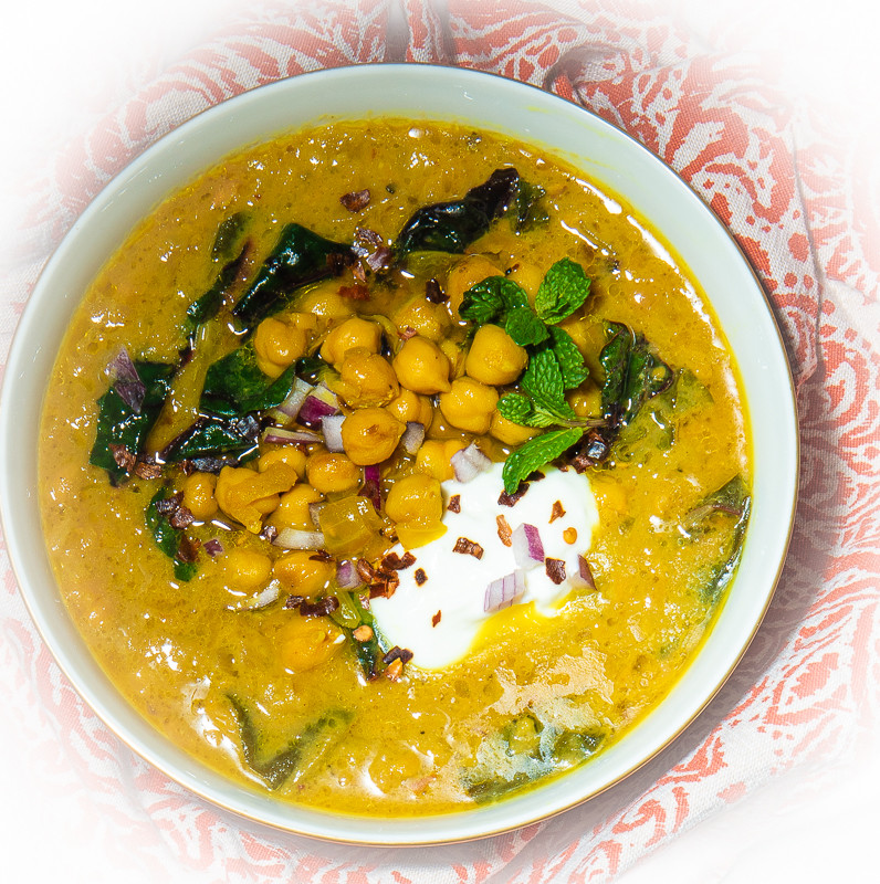 Spiced Chickpea Stew With Coconut And Turmeric
 A Signature Dish Spiced Chickpea Stew With Coconut and