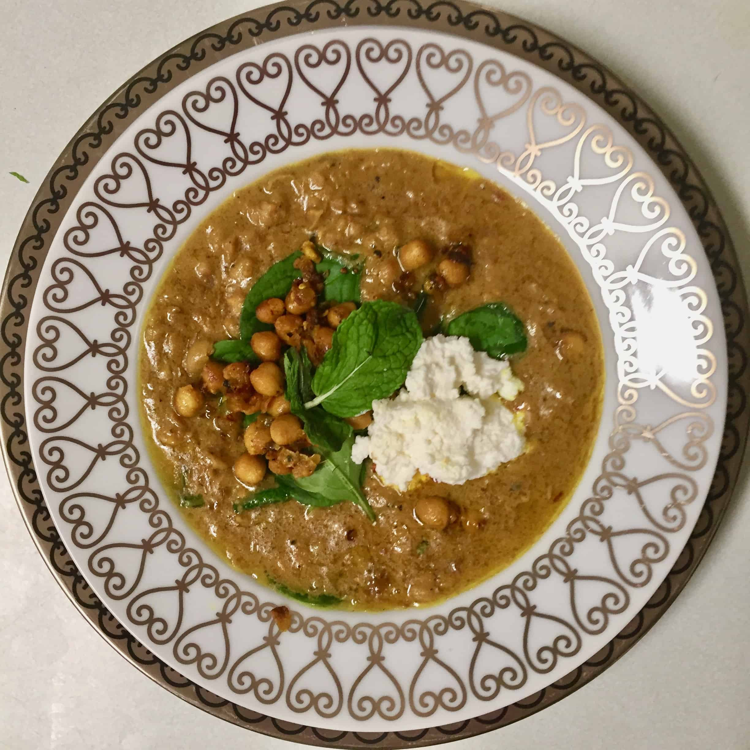 Spiced Chickpea Stew With Coconut And Turmeric
 Spiced Chickpea Stew with Coconut and Turmeric from Alison