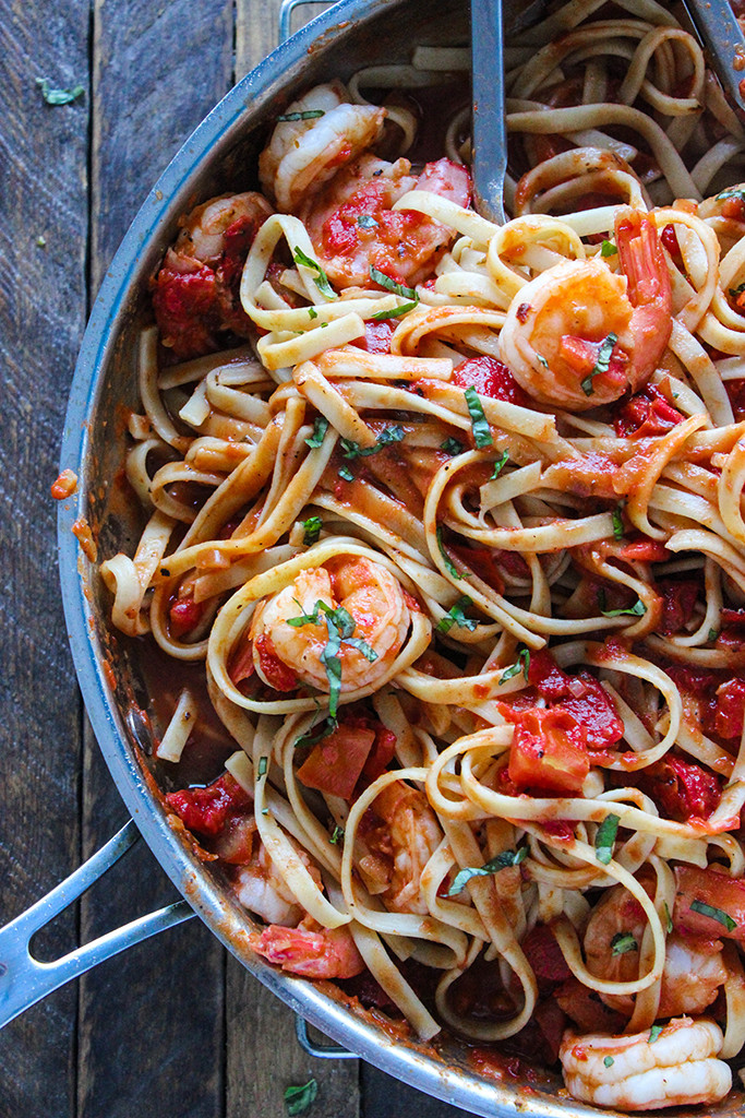 Spicy Shrimp Pasta With Red Sauce
 Spicy Shrimp Pasta Diavolo The Cooking Jar