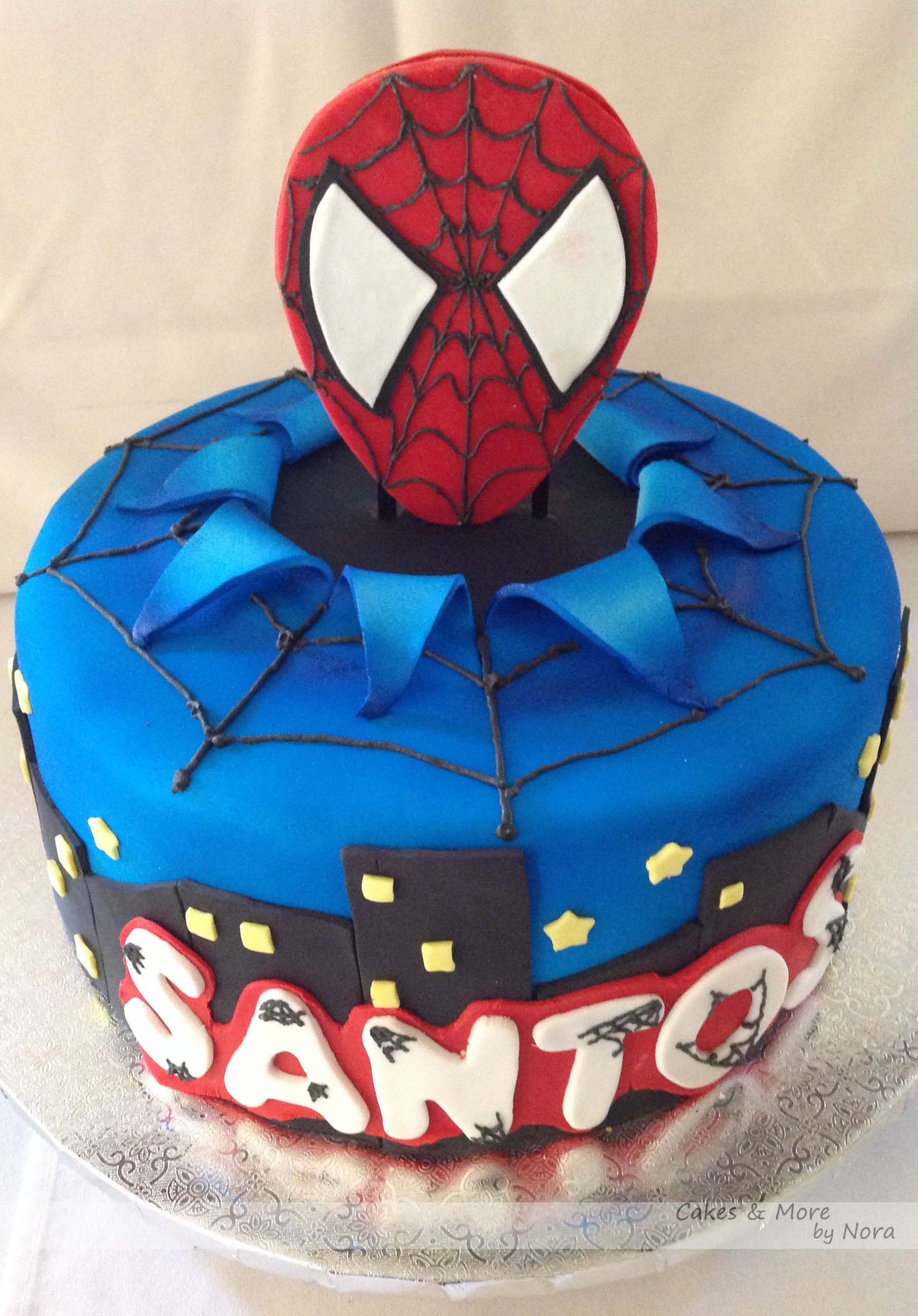 Spider Man Birthday Cakes
 cakes