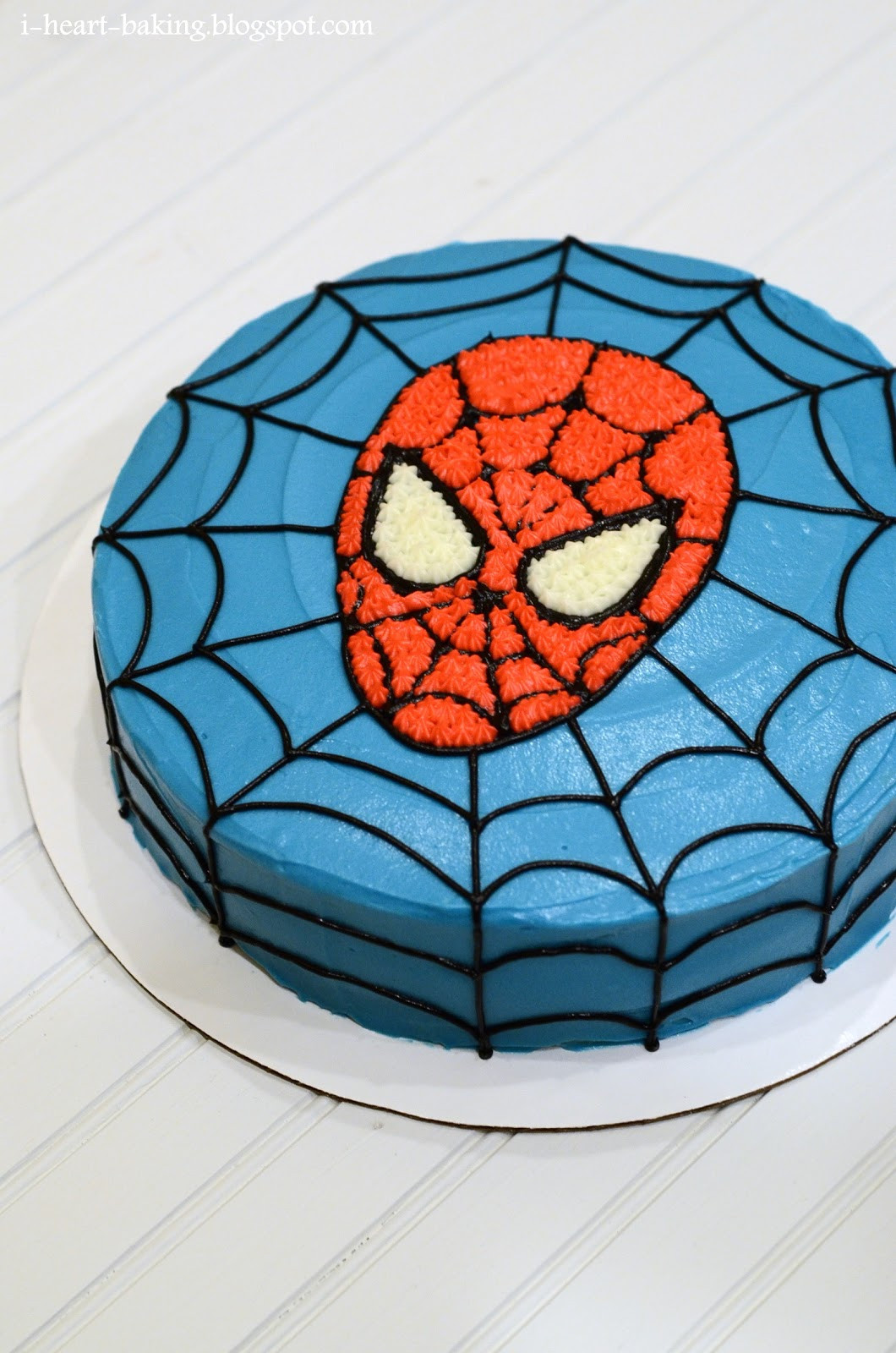 Spider Man Birthday Cakes
 i heart baking spiderman birthday cake