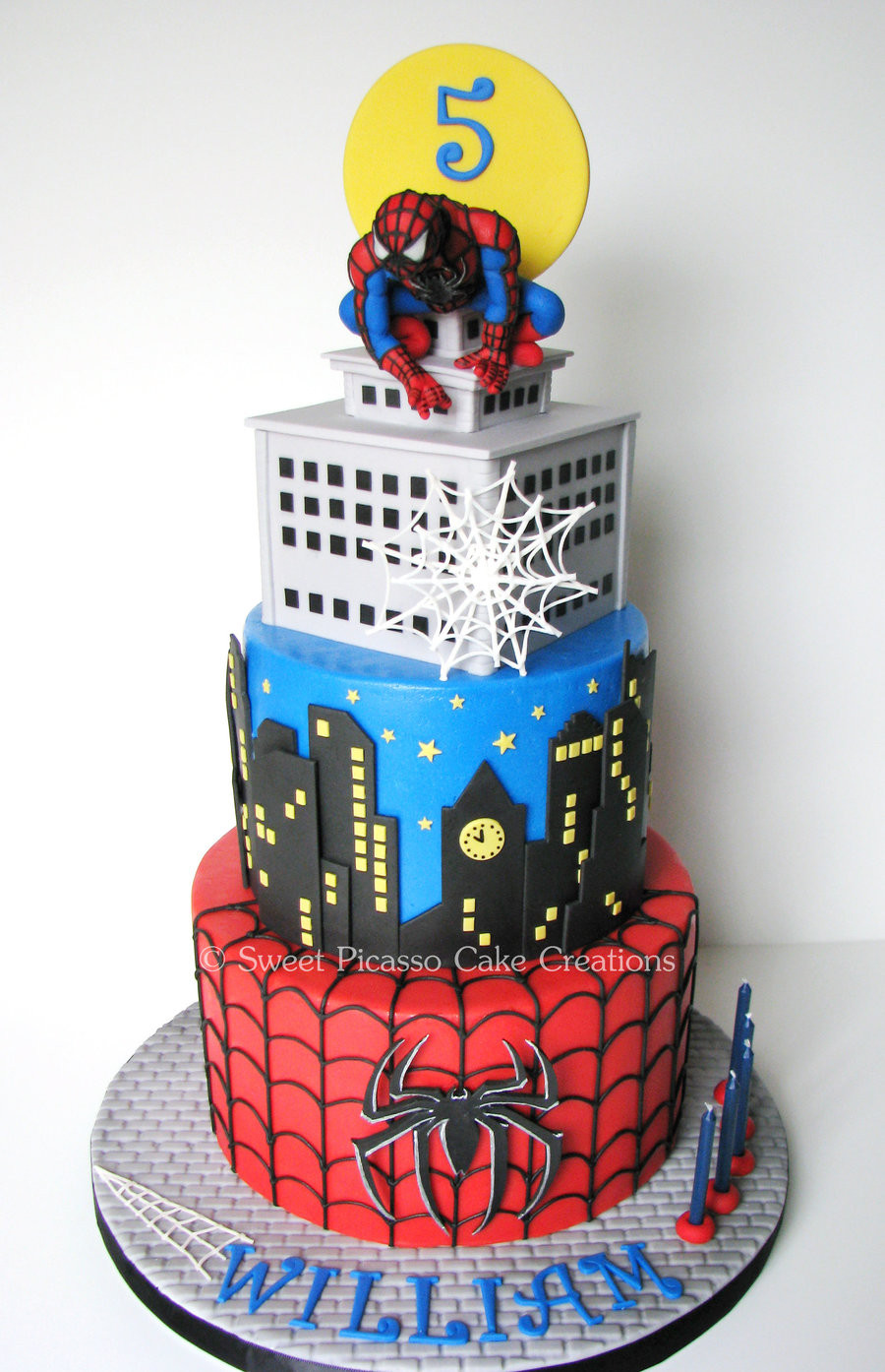 Spider Man Birthday Cakes
 Spiderman Cake CakeCentral