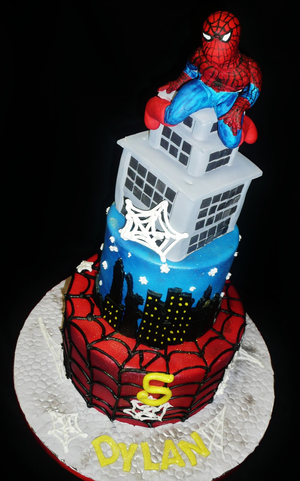 Spider Man Birthday Cakes
 Baking with Roxana s Cakes Spiderman Birthday Cake