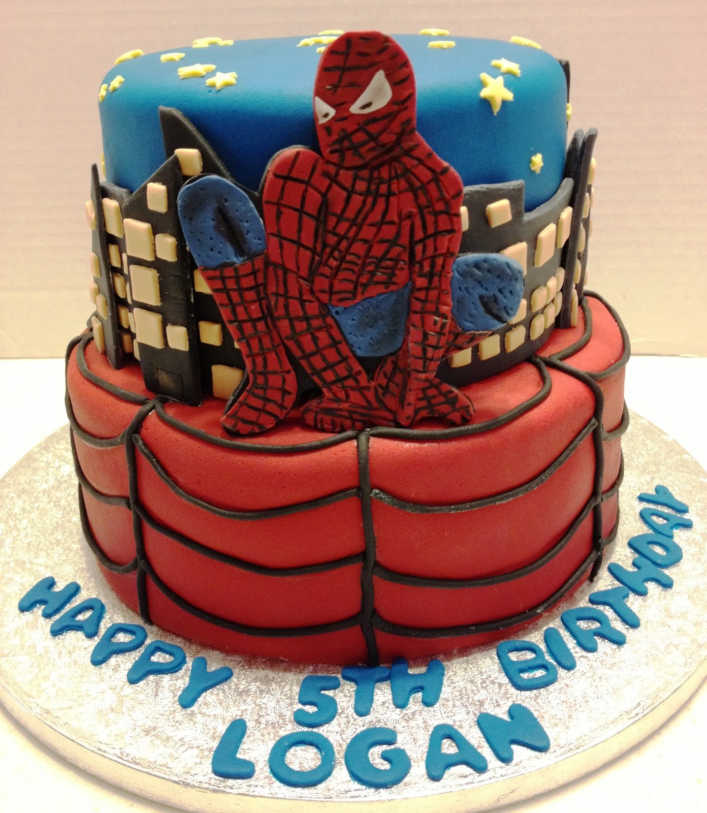 Spider Man Birthday Cakes
 MaryMel Cakes Spiderman birthday