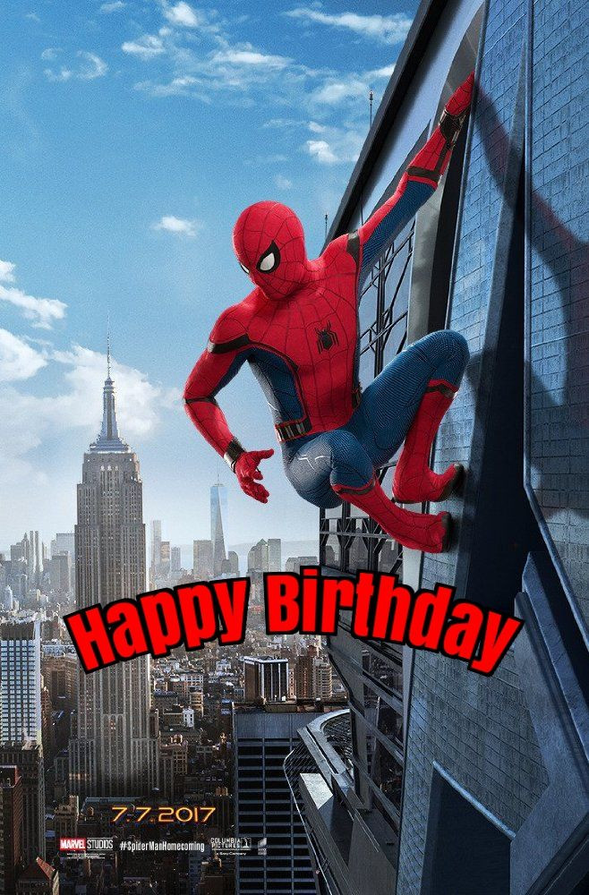 Spiderman Birthday Card
 10 best Spiderman Birthday Cards images on Pinterest