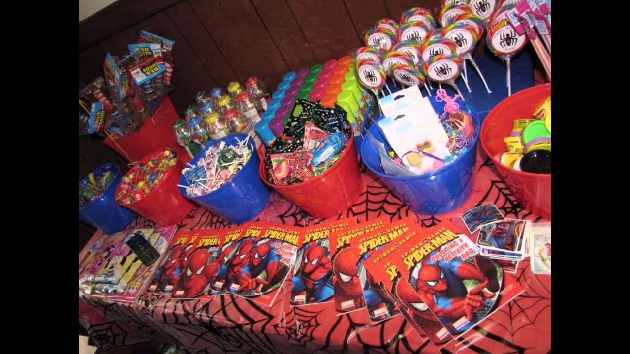 Spiderman Ideas For Birthday Party
 Cool Spiderman birthday party decorations ideas