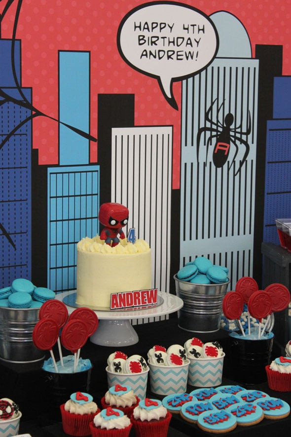 Spiderman Ideas For Birthday Party
 Spiderman Birthday Party