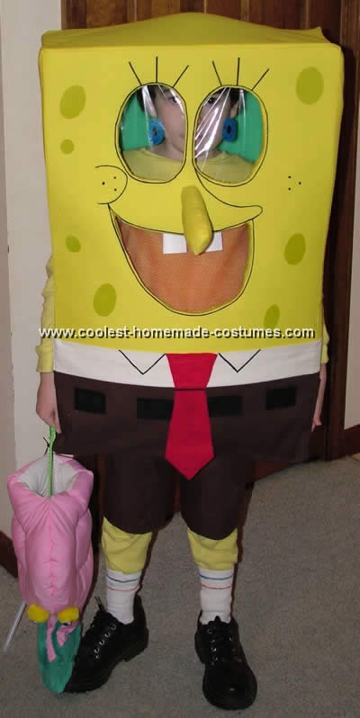 Spongebob DIY Costume
 Coolest Homemade Spongebob Costume Ideas