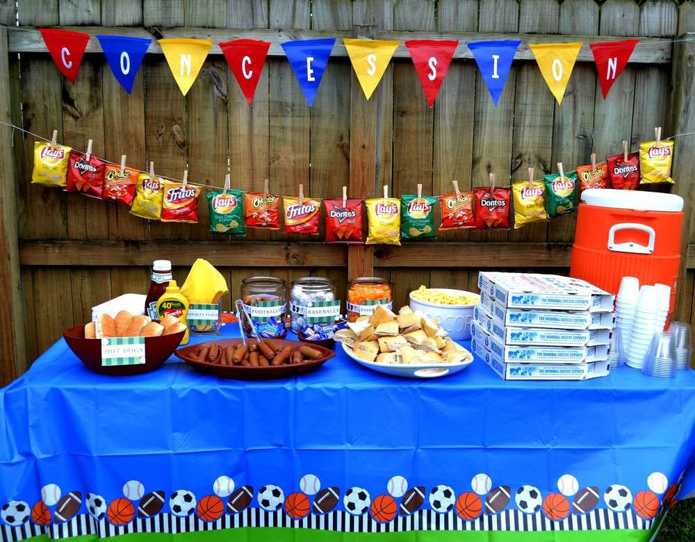 Sports Birthday Decorations
 Sports Birthday Party Ideas