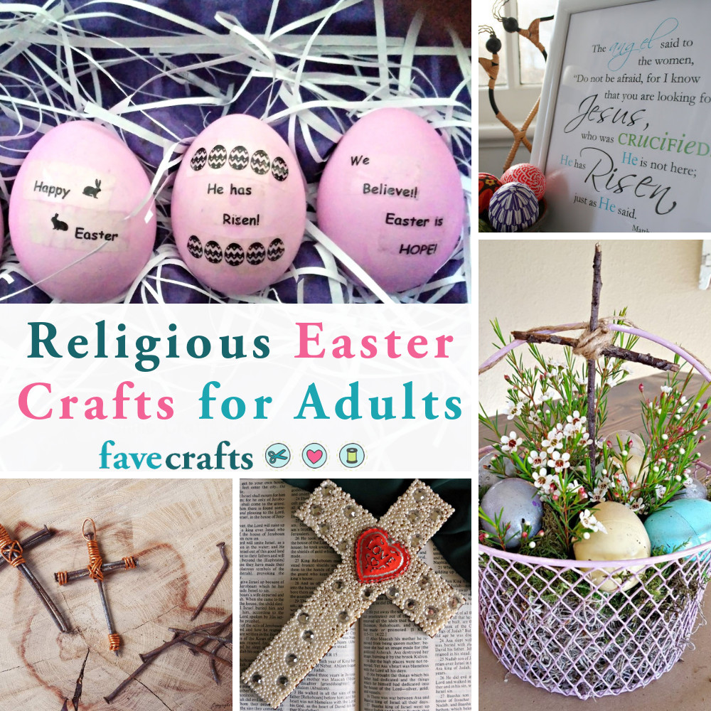 Spring Activities For Adults
 16 Religious Easter Crafts for Adults