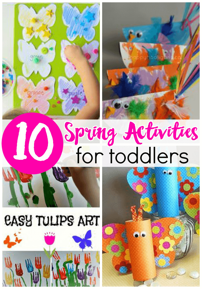 Spring Craft For Preschoolers
 10 Spring Activities for Toddlers