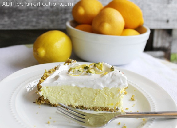 Spring Pie Recipes
 Lemon Pistachio Icebox Pie