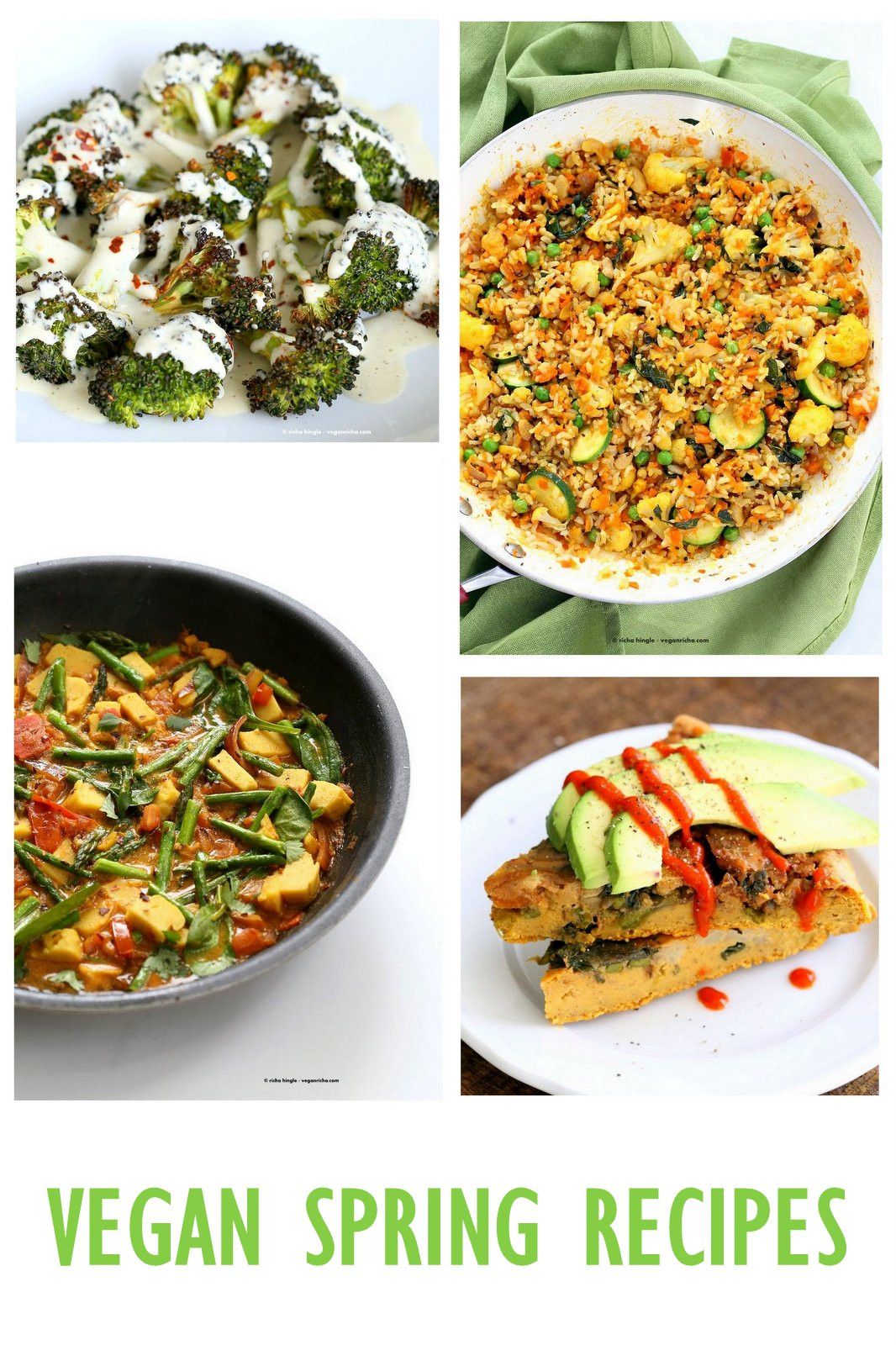 Spring Vegan Recipes
 45 Vegan Spring Recipes Vegan Richa