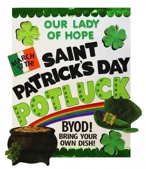 saint pattys day potluck ideas