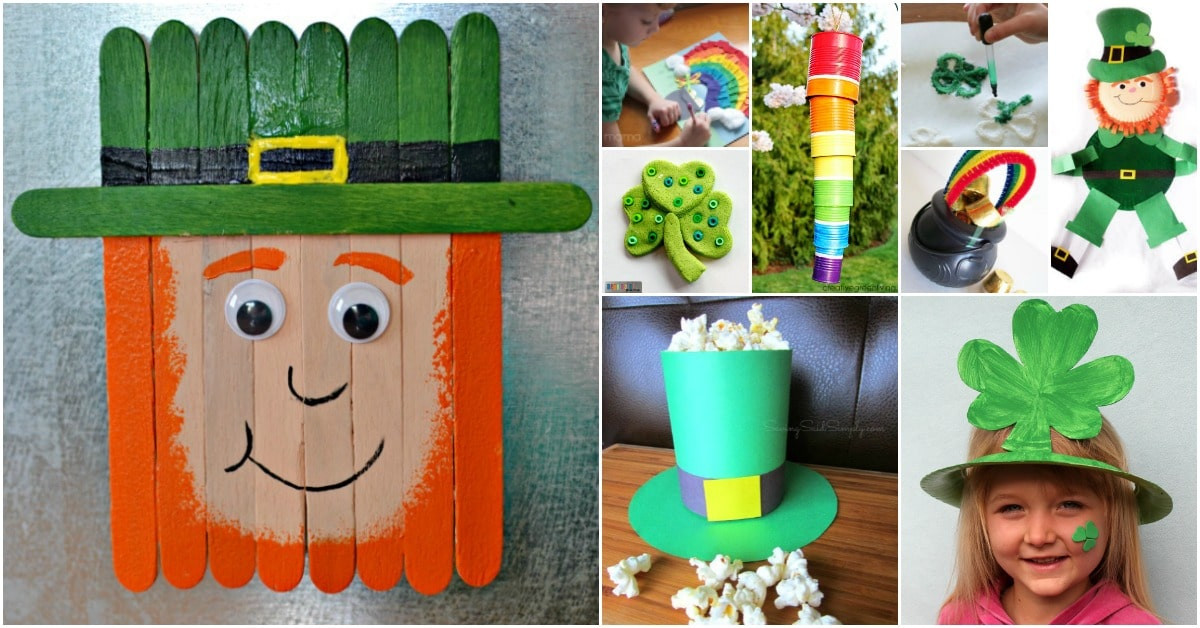 St Patrick'S Day Craft Ideas For Adults
 45 Fantastically Fun St Patrick’s Day Crafts For Kids