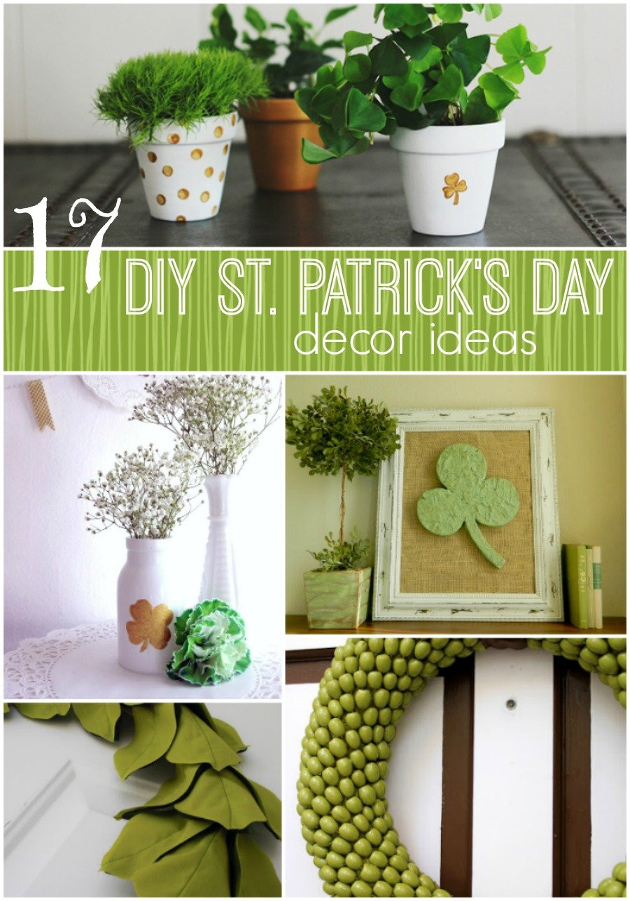 St Patrick's Day Decorations Diy
 17 DIY St Patrick’s Day Decorating Ideas The Girl Creative