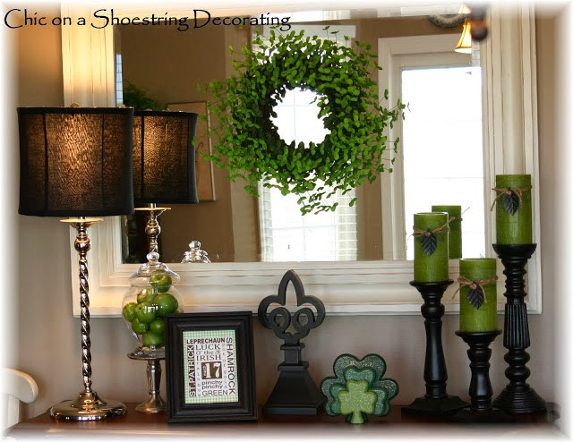St Patrick's Day Decorations Diy
 Simple Inexpensive DIY St Patrick s Day Decor I Dig