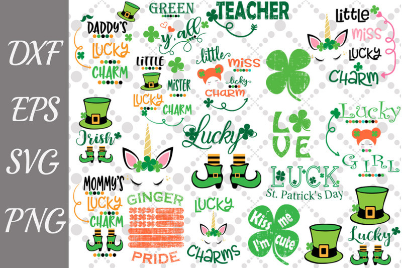 St Patrick's Day Lucky Quotes
 St Patrick s Day Svg Bundle LUCKY CHARM SVG Irish Quotes