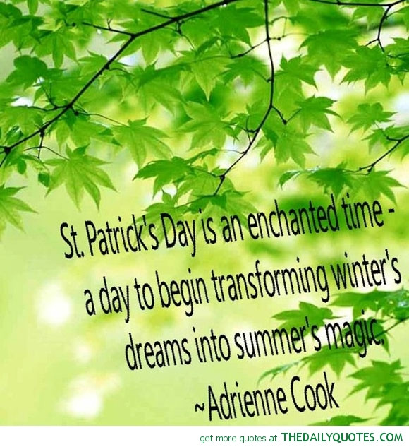 St. Patrick's Day Quotes
 Saint Patrick Famous Quotes QuotesGram