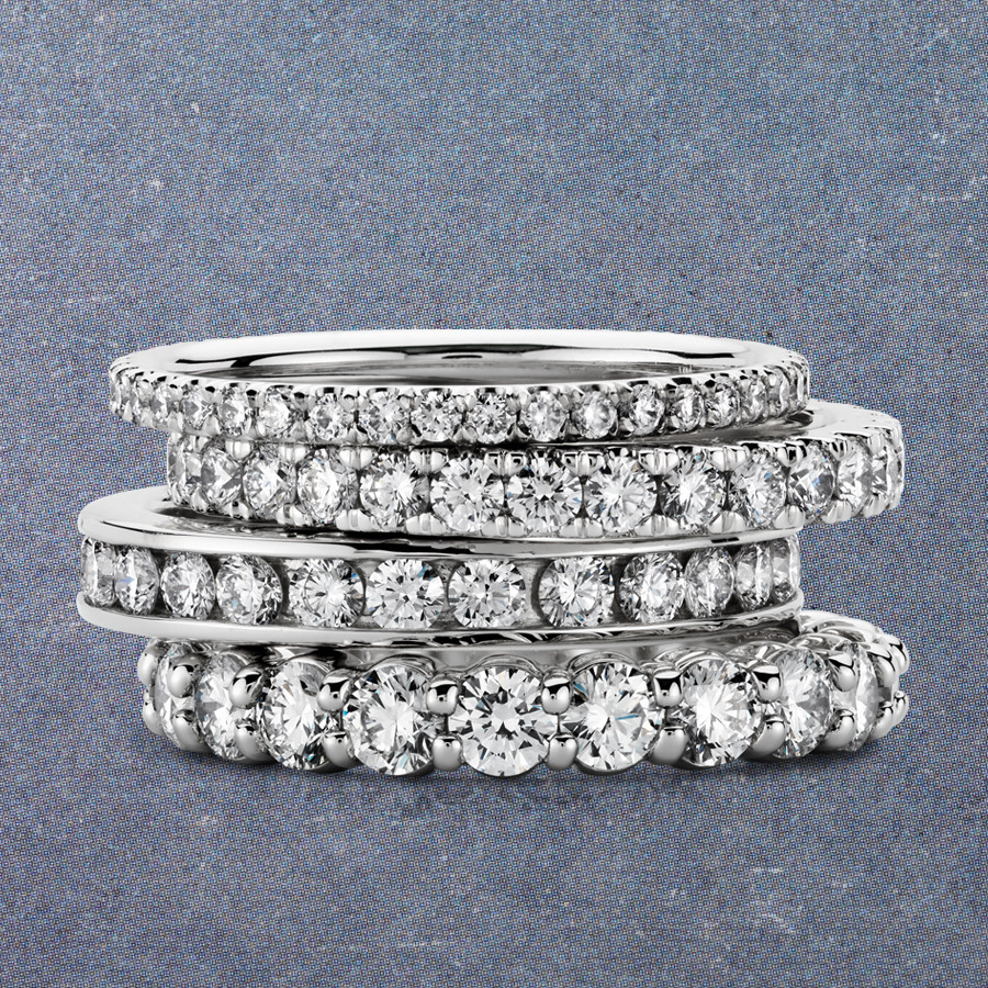 Stackable Wedding Rings
 STACKABLE DIAMOND RINGS Perhanda Fasa