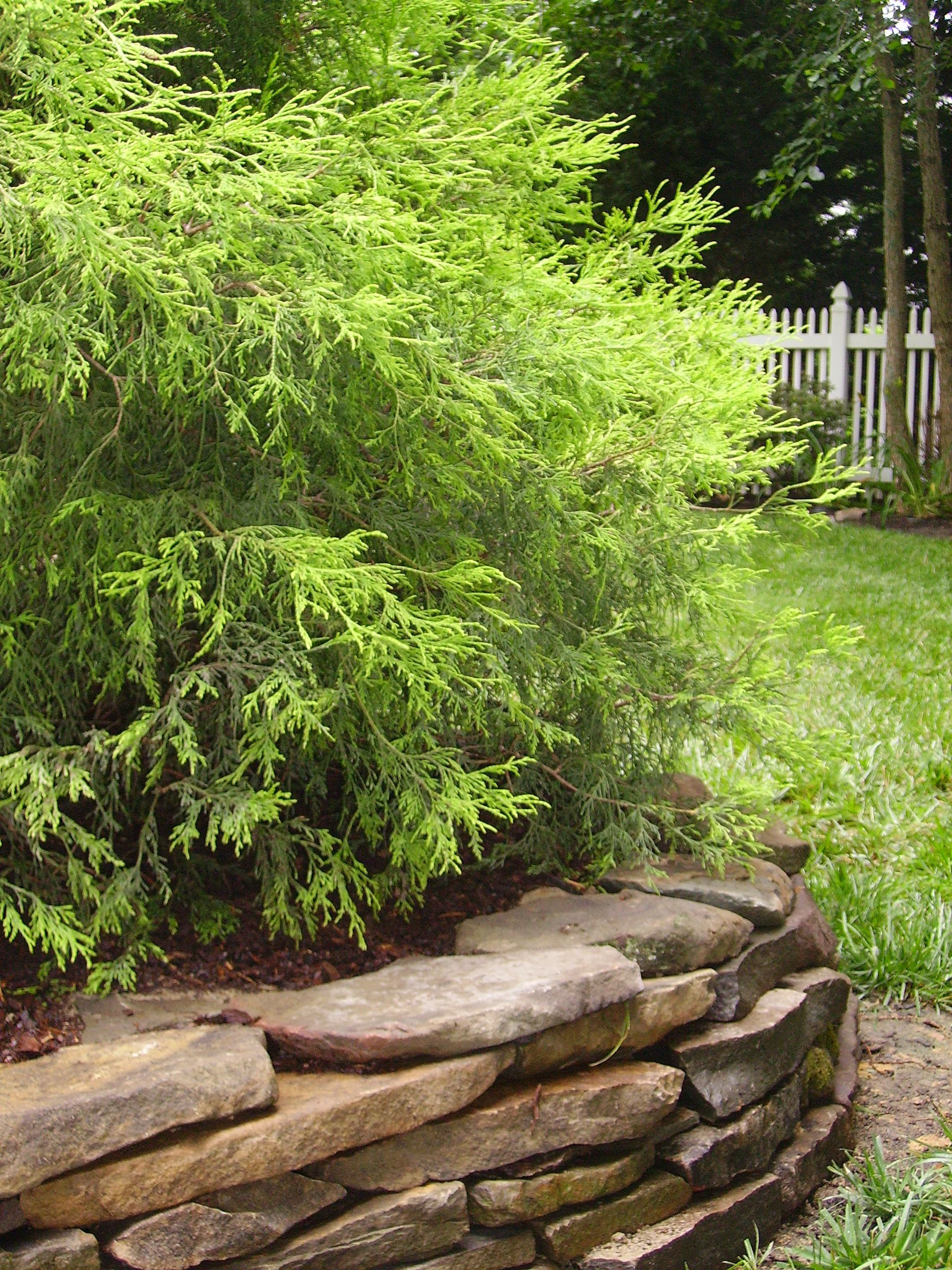 Stacked Stone Landscape Edging
 Stacked Stone is also a great way to apply a permanent