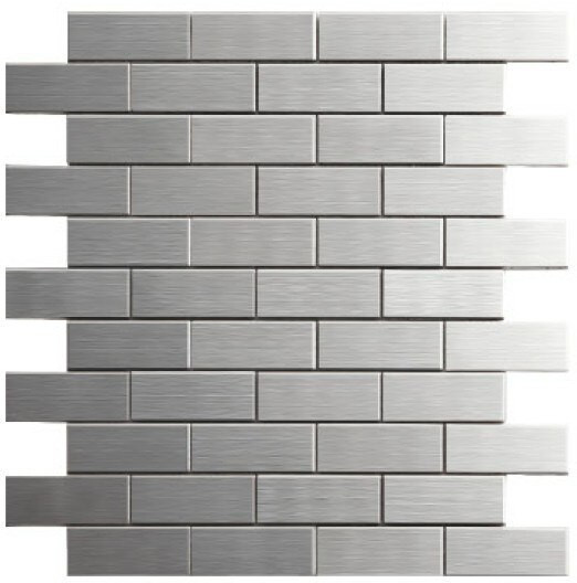 Stainless Steel Kitchen Wall Panels
 building materials metal mosaic stainless steel tile