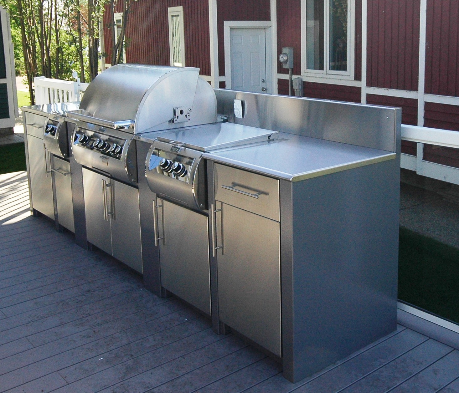 Stainless Steel Outdoor Kitchen Cabinets
 Stainless Steel Outdoor Kitchens