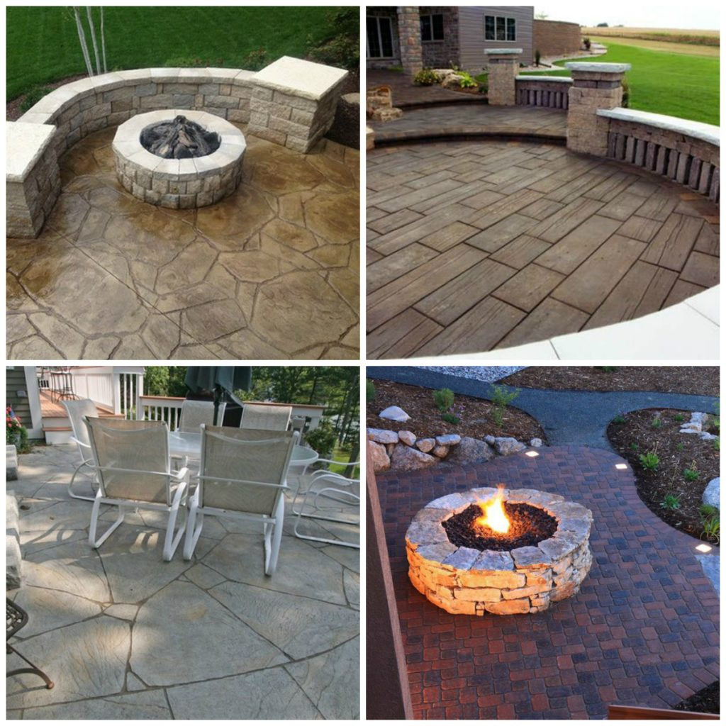 Stamped Concrete Backyard
 24 Amazing Stamped Concrete Patio Design Ideas