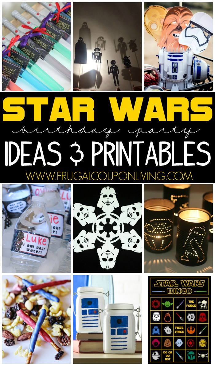 Star Wars Birthday Decorations
 Star Wars Party Ideas and FREEBIES