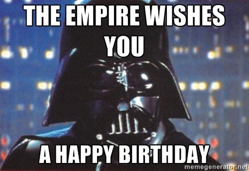 Star Wars Birthday Quotes
 Birthday Quotes Pix For Happy Birthday Star Wars Meme