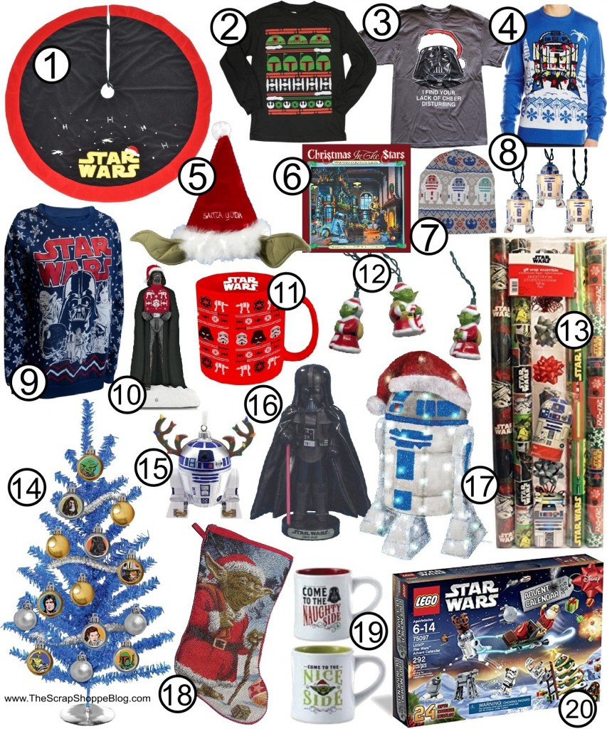 Star Wars Christmas Gift Ideas
 Star Wars Gift Guide The Scrap Shoppe