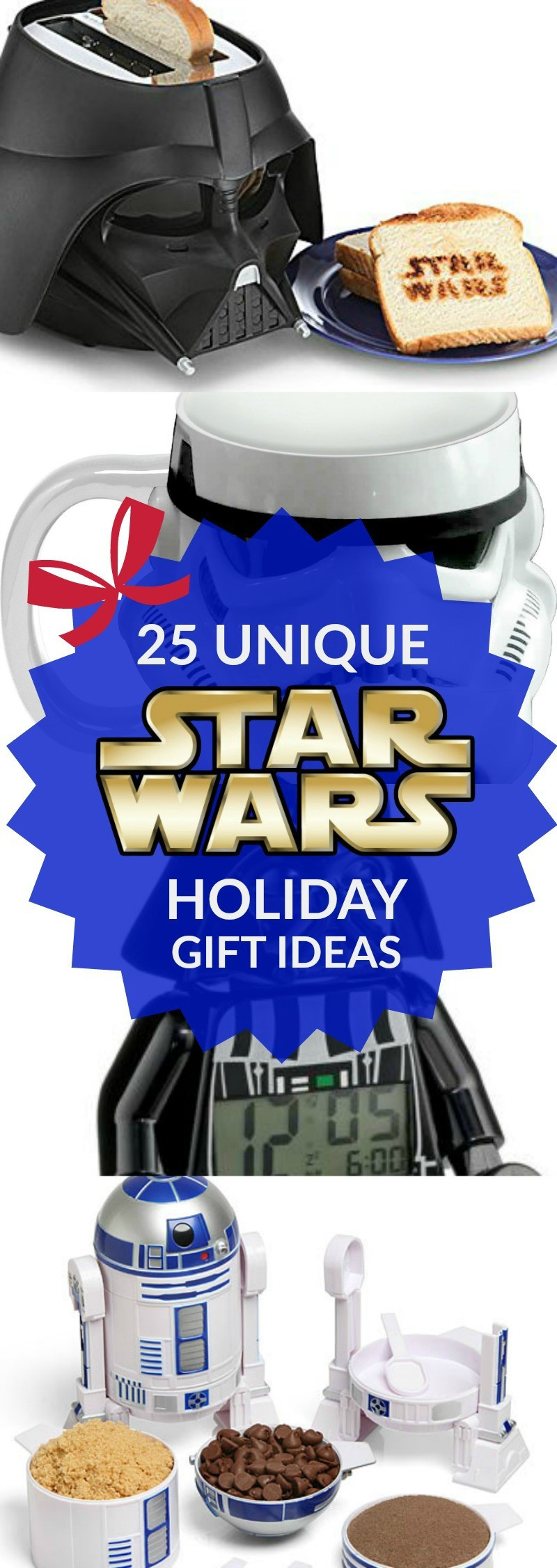 Star Wars Christmas Gift Ideas
 25 Unique Star Wars Holiday Gifts for The Fan on Your List