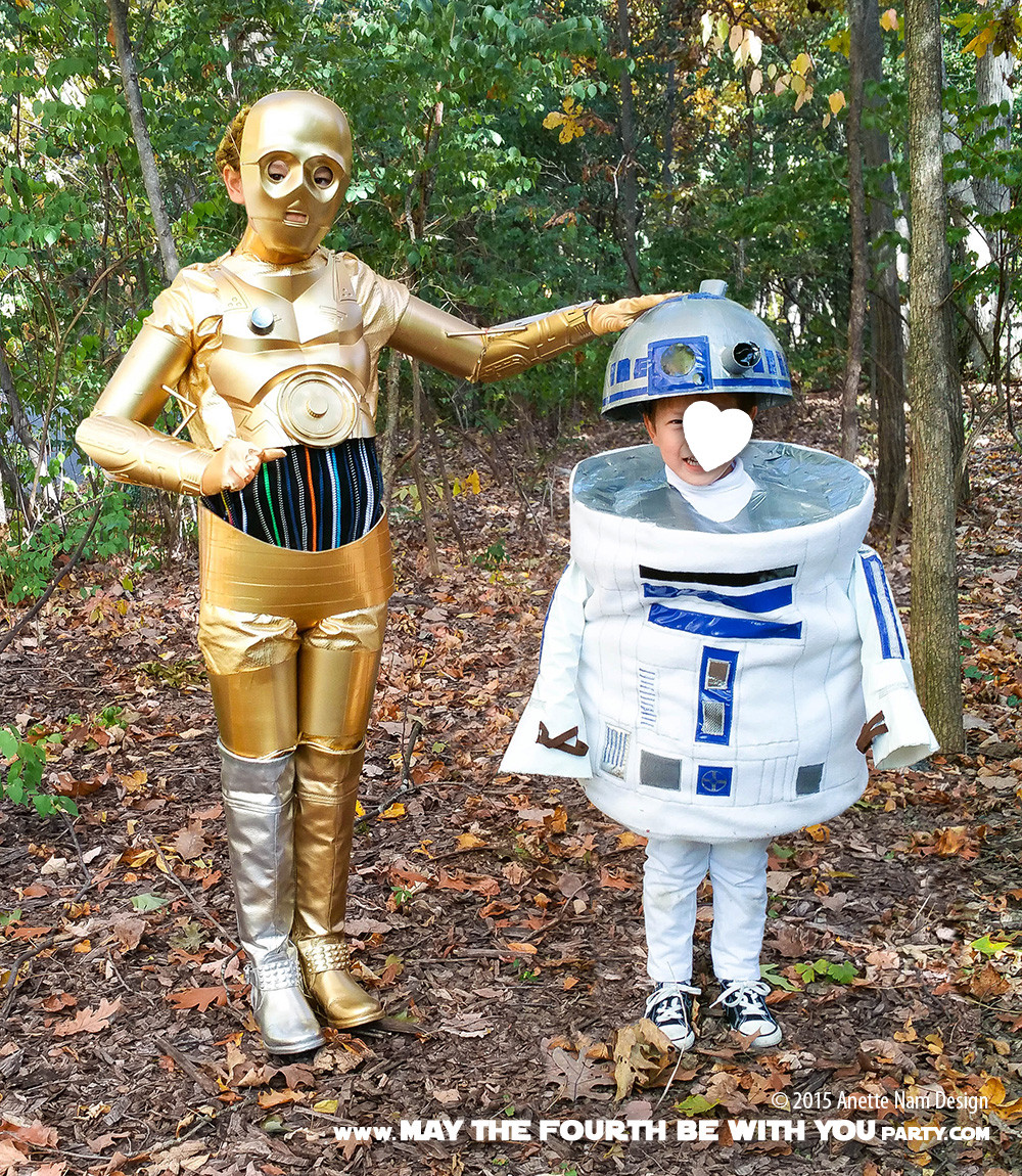 Star Wars DIY Costumes
 These ARE the Droids I was Looking for