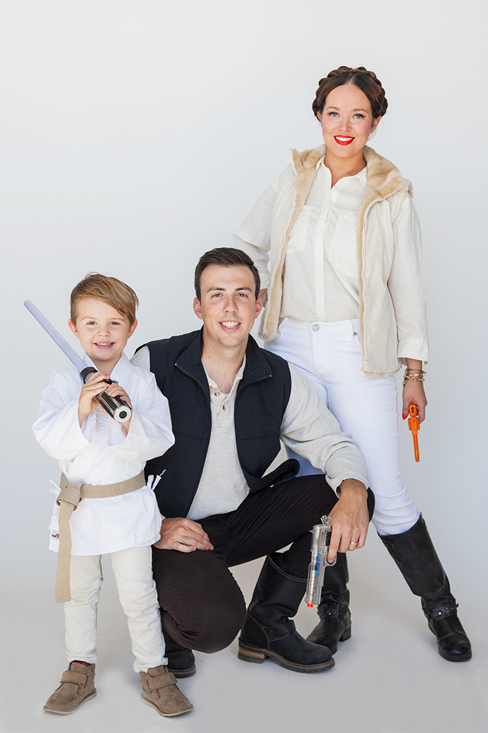 Star Wars DIY Costumes
 Halloween Family Costumes Star Wars Say Yes