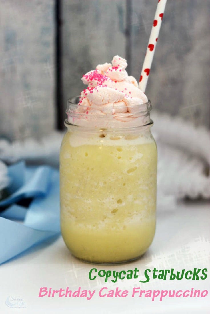 Starbucks Birthday Cake Frappuccino
 Copycat Starbucks Birthday Cake Frappuccino Recipe