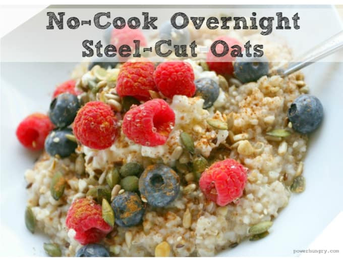 Steel Cut Oats In Microwave
 No Cook Overnight Steel Cut Oats