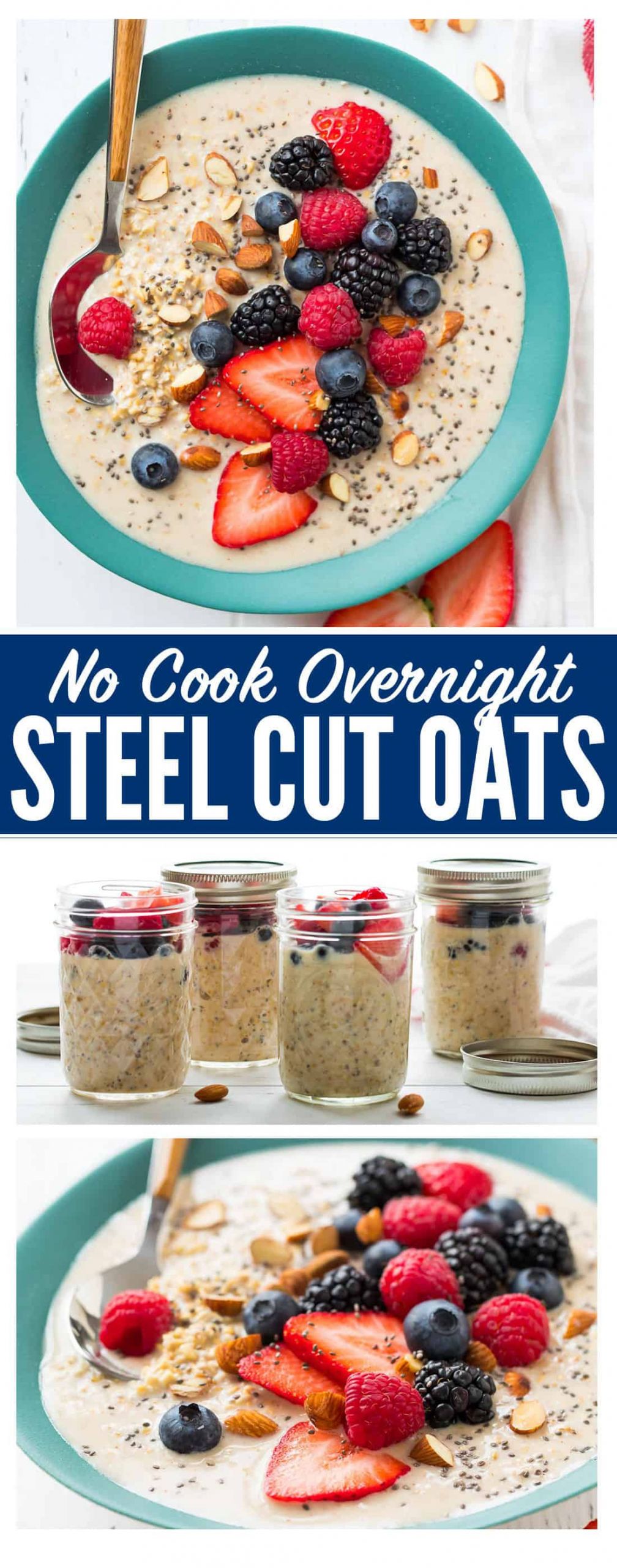 Steel Cut Oats In Microwave
 Overnight Steel Cut Oats