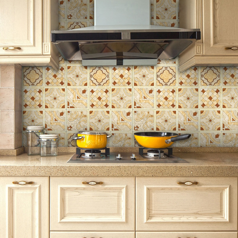 Stick On Tiles For Kitchen
 Yanqiao Peel and Stick Tiles Sticker Kitchen Backsplash