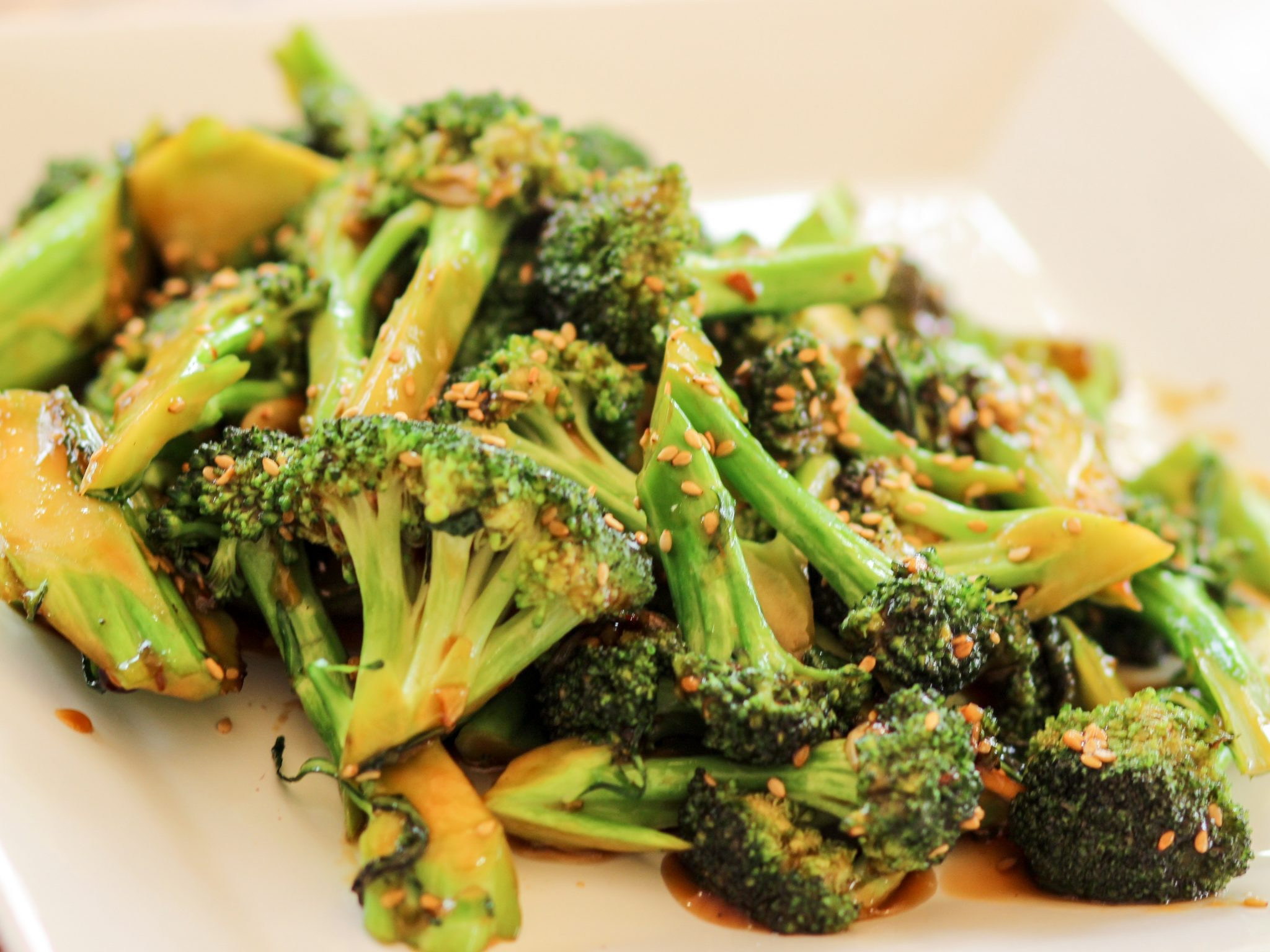 Stir Fry Broccoli
 Garlic Sesame Broccoli Stir Fry – Homemade Italian Cooking