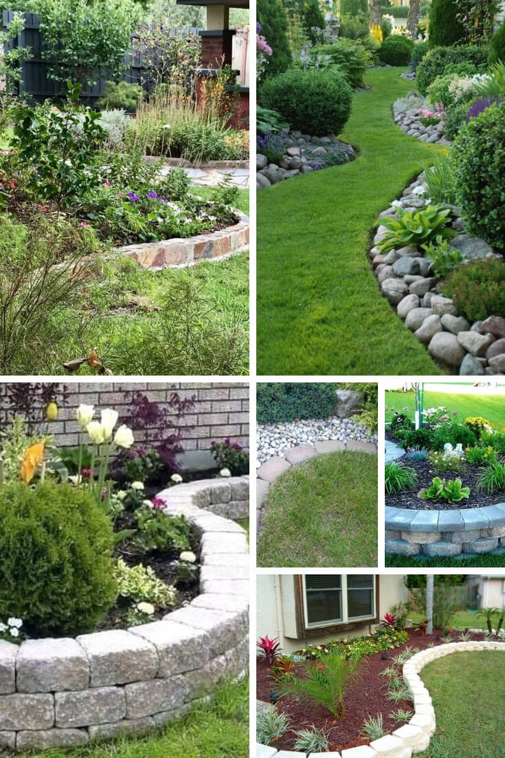 Stone Landscape Edging Ideas
 21 Brilliant & Cheap Garden Edging Ideas With