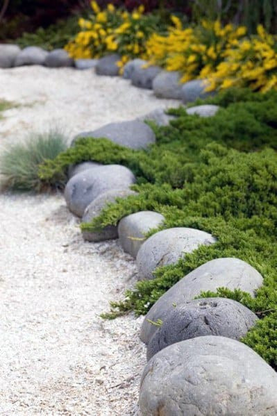 Stone Landscape Edging Ideas
 Top 40 Best Stone Edging Ideas Exterior Landscaping Designs