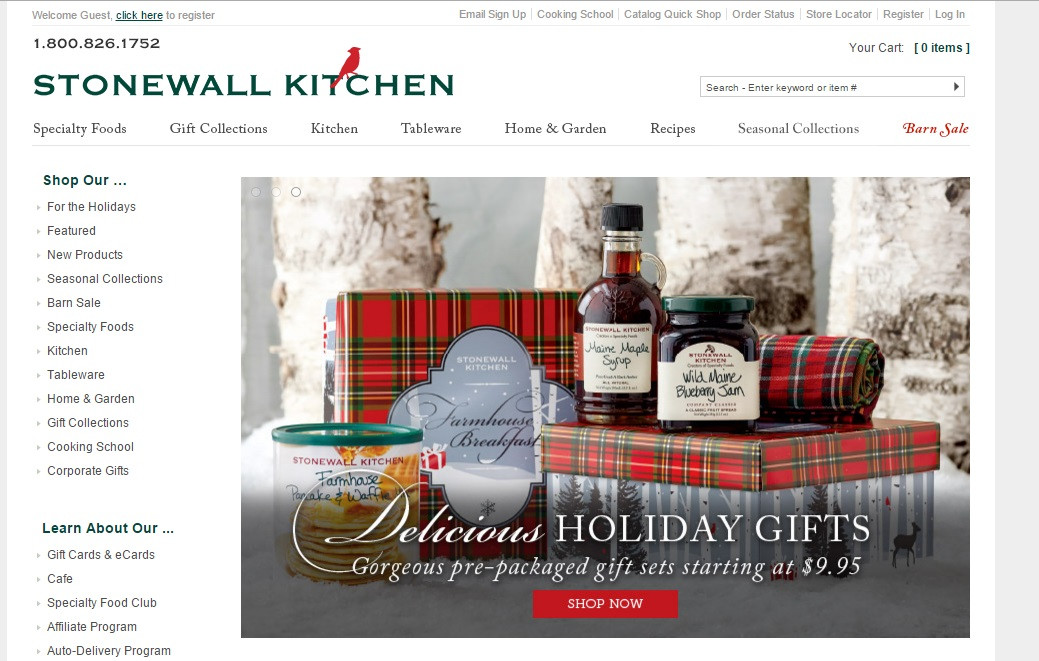 Stonewall Kitchen Promo Codes
 Get Stonewall Kitchen Coupons and Promo Code at