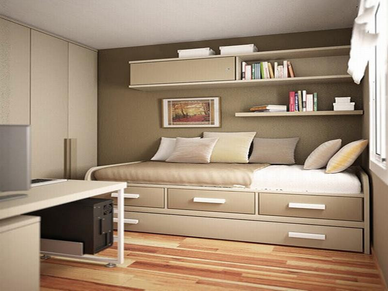 Storage Solutions For Small Bedrooms
 Inspiring Clever Storage Solutions for Small Bedroom Van