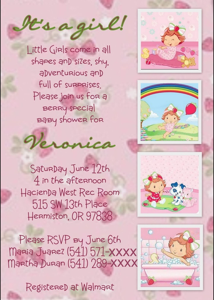 Strawberry Shortcake Baby Shower Theme
 64 best images about Strawberry Baby Shower on Pinterest