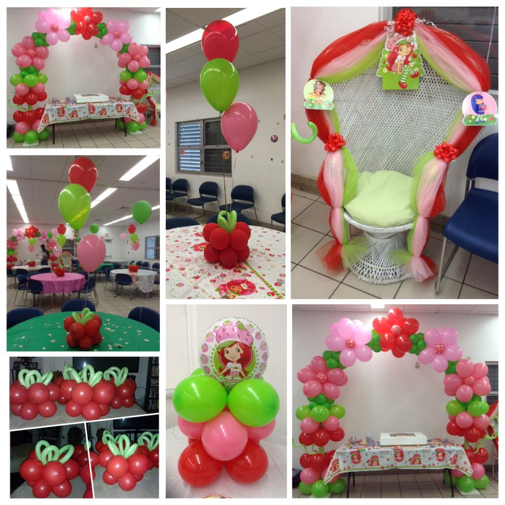 Strawberry Shortcake Baby Shower Theme
 Strawberry Shortcake baby shower decorations